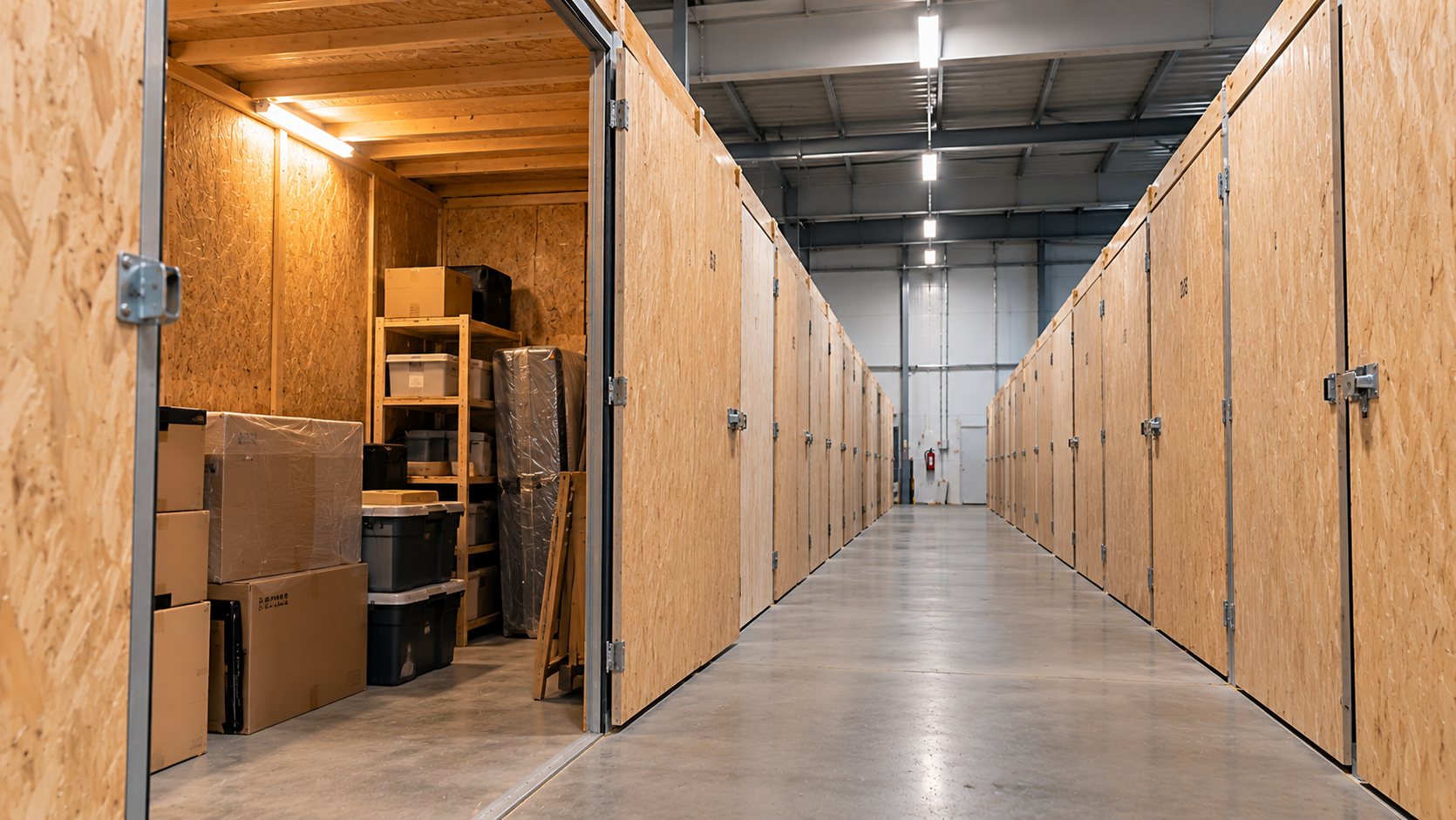 Lagerraum mieten in Barth – Lagerboxen in der Halle